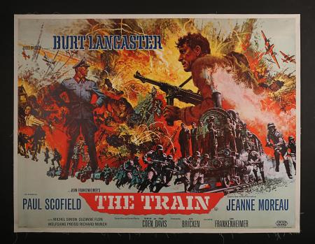 THE TRAIN (1964) - UK Quad Poster