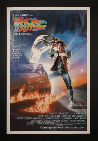 BACK TO THE FUTURE (1985) - US One-Sheet Advance Poster