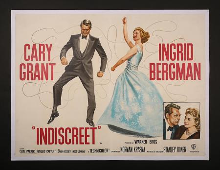 INDISCREET (1958) - UK Quad Poster