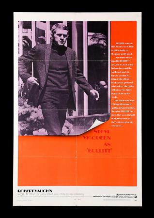 BULLITT (1969) - US One-Sheet Poster