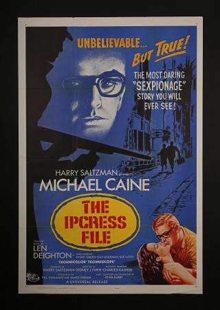 THE IPCRESS FILE (1965) - US One-Sheet "International" Poster