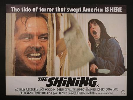 THE SHINING (1980) - UK Quad Poster