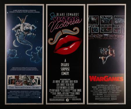 VARIOUS PRODUCTIONS (1968-1984) - Six US Insert Posters