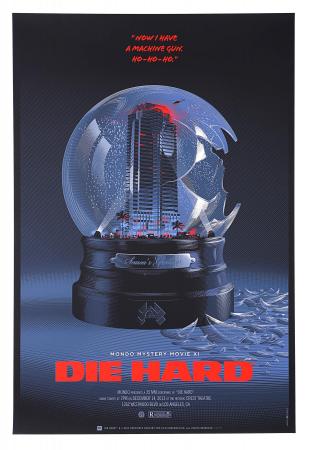 DIE HARD (1988) - Mondo Poster