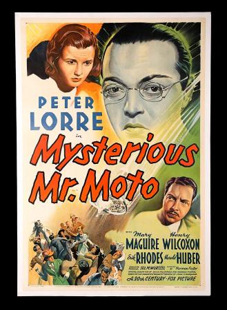 THE MYSTERIOUS MR. MOTTO (1938) - US One-Sheet Poster